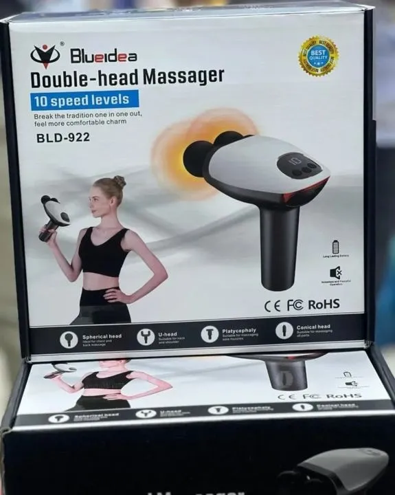 Double Head Massage, DEEP TISSUE THERAPY MASSAGER